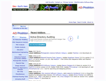 Tablet Screenshot of en.bio-soft.net